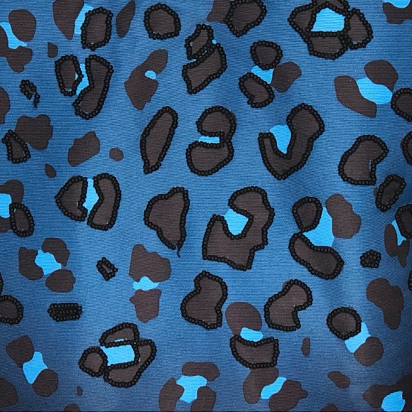 COPY - 🧵Strapless Ombré Leopard Print Mini Dress - Picture 3 of 8